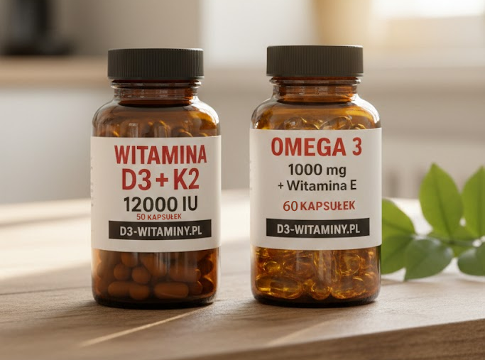 witamina d3 omega 3 zestaw na odporność