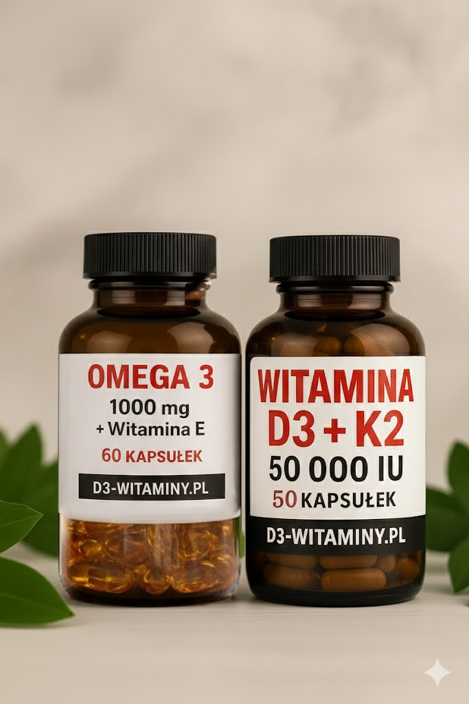 witamina d3 omega 3 zestaw na odporność