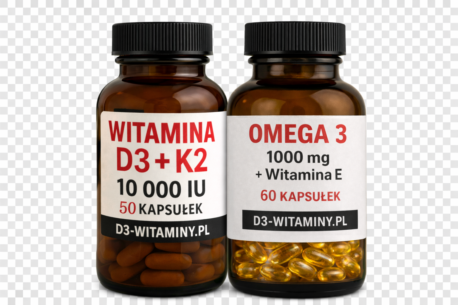 Witamina D3 Omega 3 zestaw odpornosc