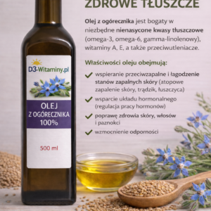 olej z ogórecznika 500ml